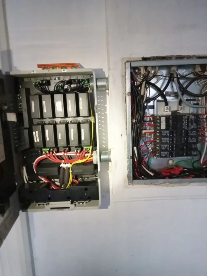 Electrical panel upgrade completed for Electrical Inspection in Holmen